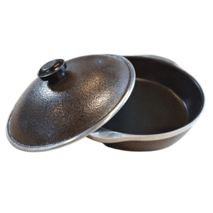 Paellera Tipo Horno P28 Interior De Teflón Color Marron