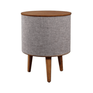 Mesa De Luz Con Carga Inalambrica Parlante Bluetooth Grande